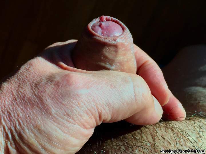 Who wants to lick this cum drop?