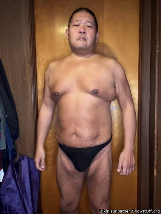 black thong. suck me