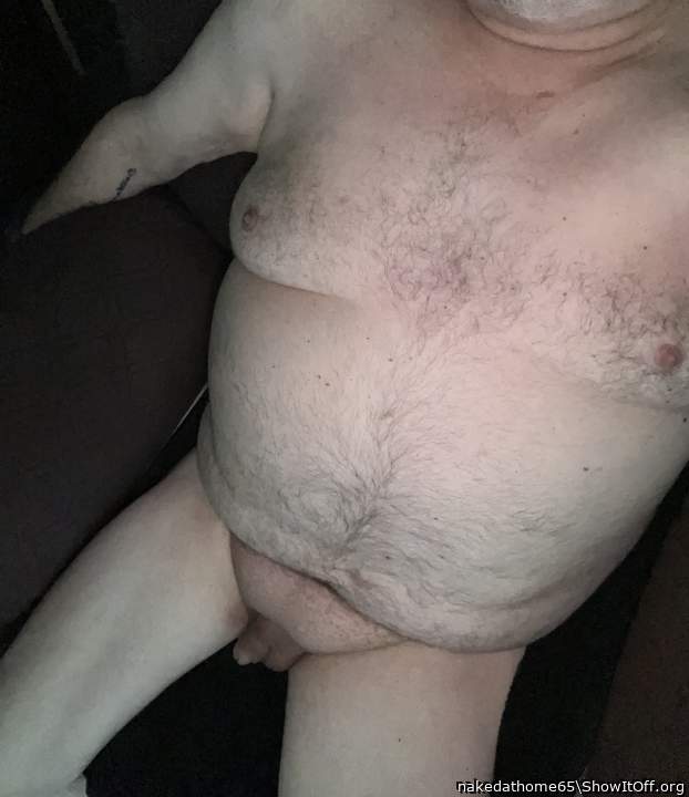 Just sitting around naked