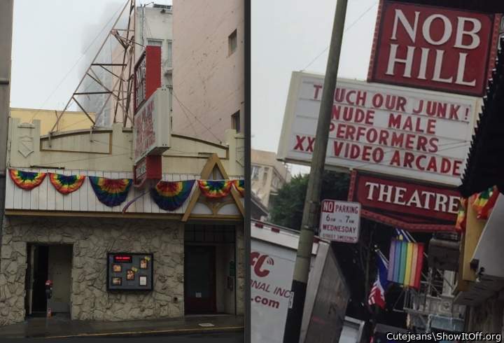 Too bad Nob Hill Theater closed. I sucked so many cocks there. Any of you been?