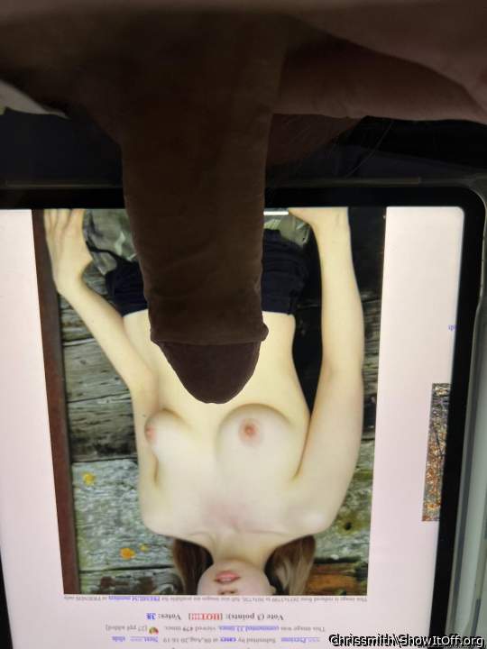 Nice to see your cock on me x