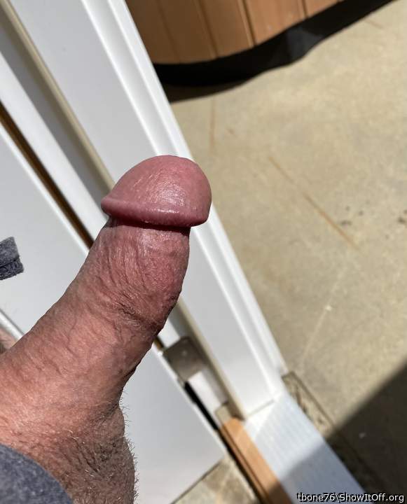 Great way to answer the door!   