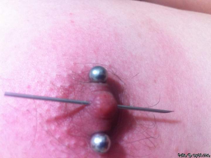 pierced nipple