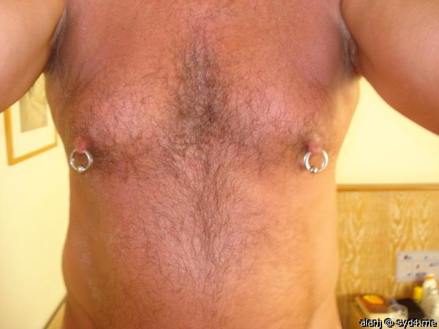 Oh yes babe, adore those pierced nipples !! Could I suck the