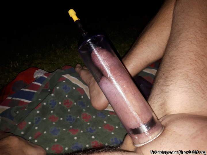 Pumping in my garden