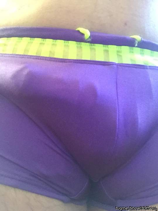 So hot seeing that outline of your cock   