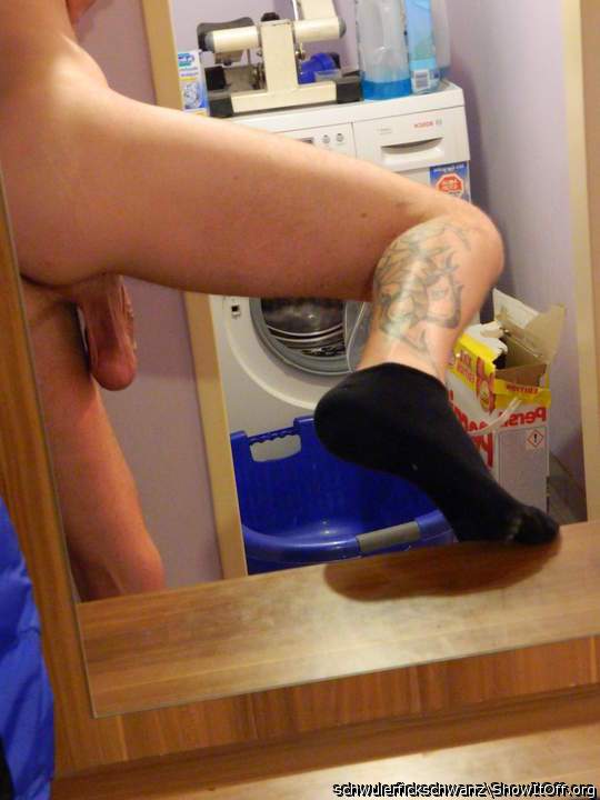 Wonderful balls and sexy socks!     