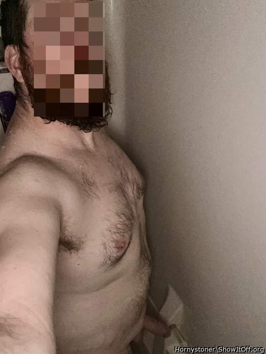 In the shower