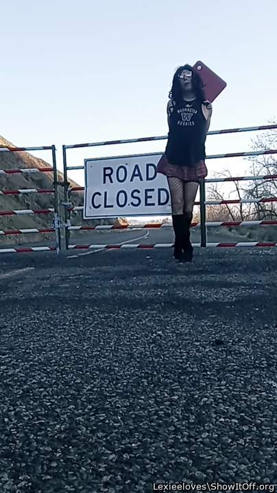Road closed