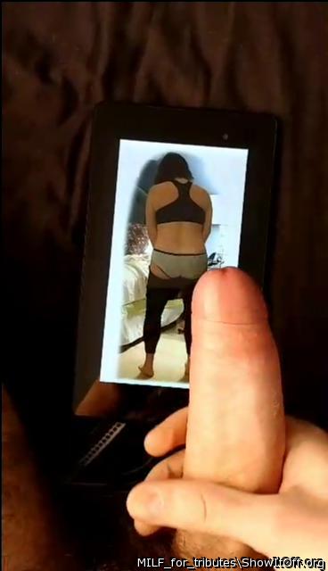 RandomGuyUK stroking to my ass!