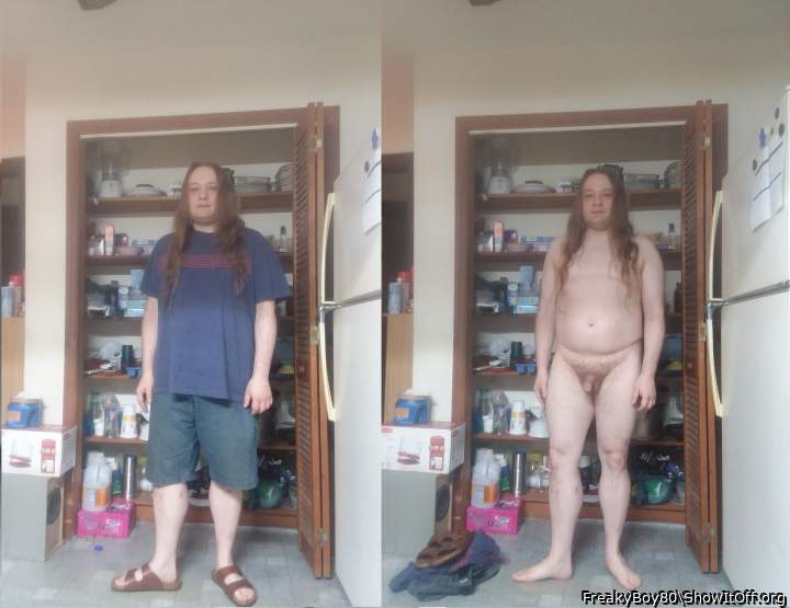 Me Dressed/Undressed. Please share this one around!!