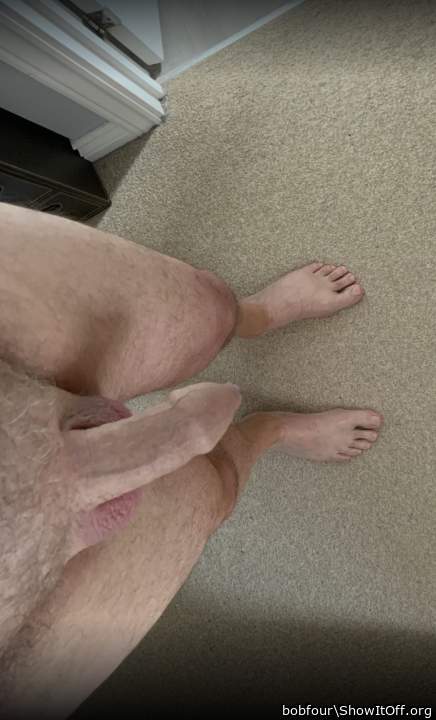 Uncut foreskin showing