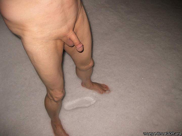 Winter time public exposure...
