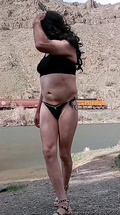 Black bikini