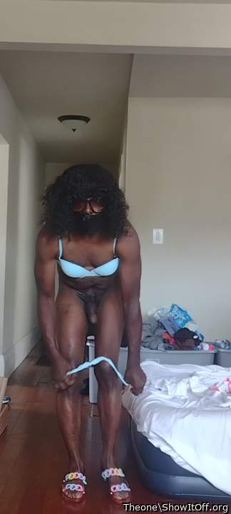 He said girl pull them panties down he didn't know a BBC would appear