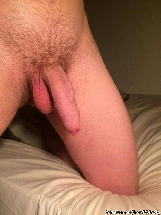 Mmmm sexy hot hanging dick and balls 