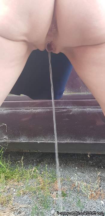 Me peeing