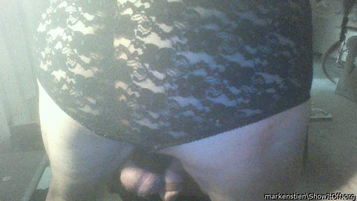 Oh baby you so good in lacy panty!