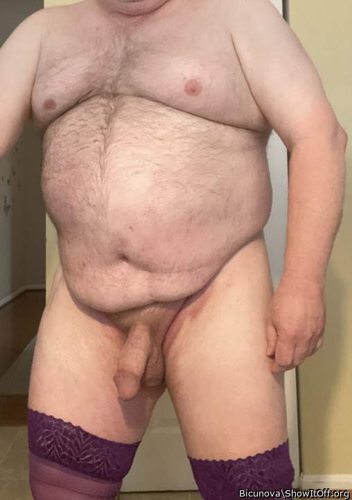 Purple stockings