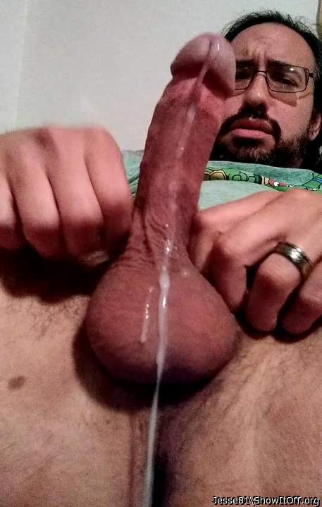 So hot seeing that load dripping off your balls