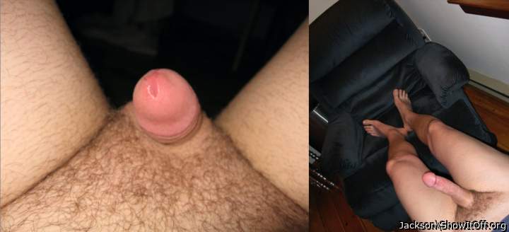 I guess I\'m a grower... Tiny and soft when I bottom but big and rock hard 