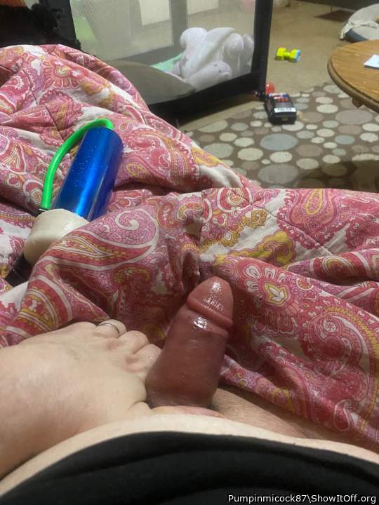 Just got done pumping
