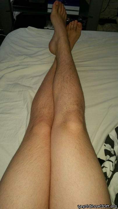 What wonderful legs!  And you look so delightfully relaxed.